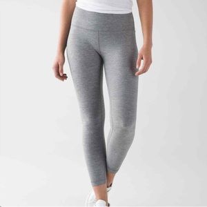 Lululemon Heathered Grey Leggings